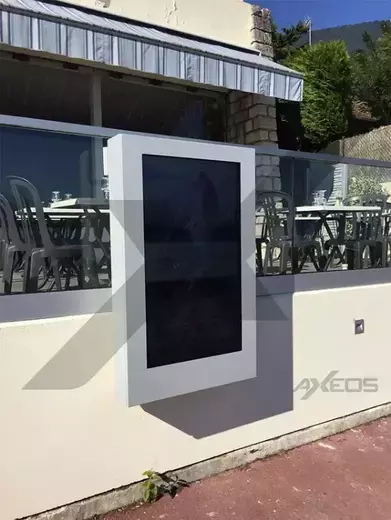 9.1.Outdoor enclosure for display - AXEOS