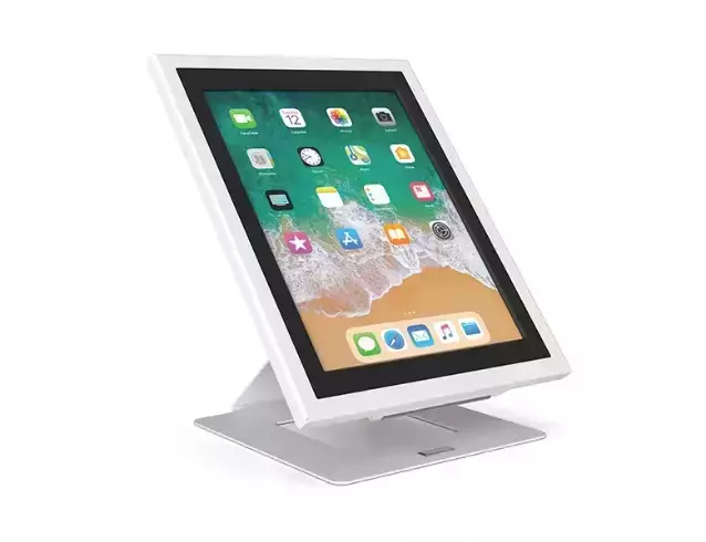 Xoos-XS white - tablet kiosk - AXEOS